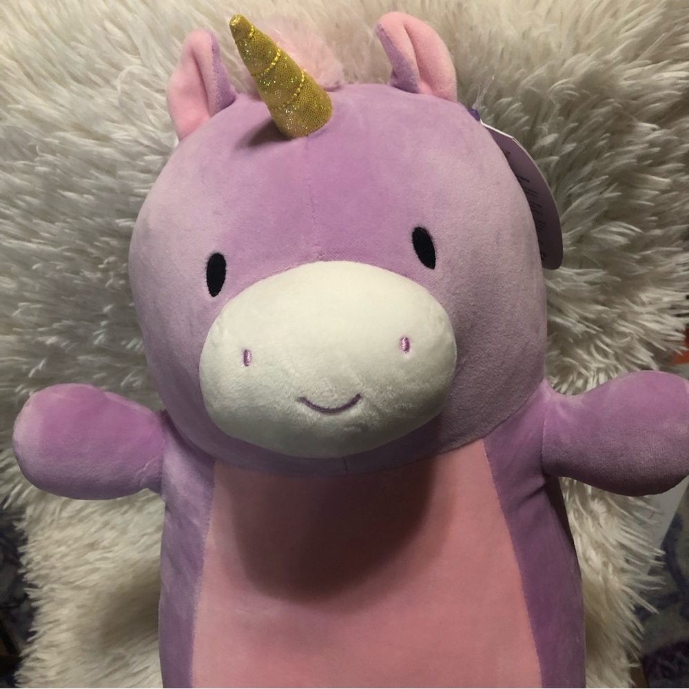 NWT HugMee Squishmallow Unicorn